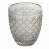 Set van 6 waterglazen in transparant gekleurd glas grijs Castle Stone Catalogus