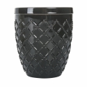 Set van 6 waterglazen in transparant gekleurd glas grijs Castle Stone Aankoop