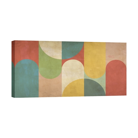 Moderne abstracte canvasprint Northern Summer Sandro Nava Aanbieding