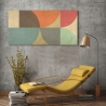 Abstract geometrisch canvas schilderij Supergraphics Sandro Nava Verkoop