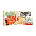 Moderne abstracte canvas schilderij Pop Love 1 Peter Winkel Aanbieding