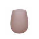 Set van 6 glazen met ijseffect 600ml Happy Hour Chocolate Aanbod