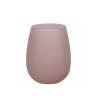 Set van 6 glazen met ijseffect 600ml Happy Hour Chocolate Aanbod