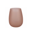 Set van 6 glazen met ijseffect 600ml Happy Hour Chocolate Kortingen