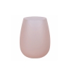 Set van 6 glazen met ijseffect 600ml Happy Hour Chocolate Voorraad