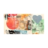 Abstracte schilderij harten en cirkels print op canvas Pop Love 2 Peter Winkel Aanbod