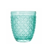 Set van 6 transparante groene glazen wijnglazen Castle Greenery Korting