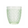 Set van 6 transparante groene glazen wijnglazen Castle Greenery Kortingen