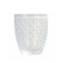 Set van 6 doorzichtige blauwe glazen tafelbekers Castle Ocean Catalogus