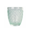 Set van 6 doorzichtige blauwe glazen tafelbekers Castle Ocean Voorraad
