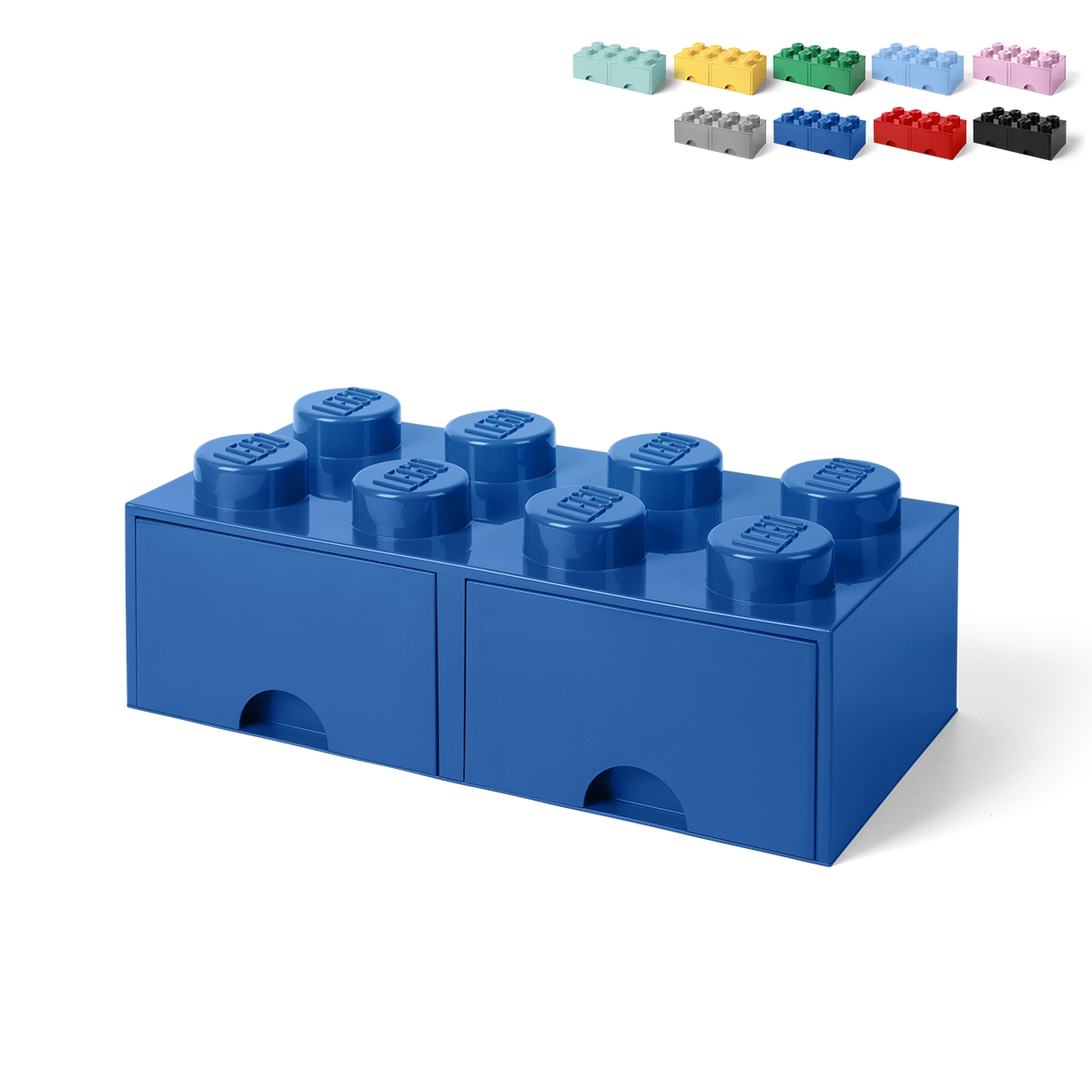 Baksteencontainer met 2 lades LEGO Brick Drawer 8 bottoncini Aanbieding Baksteencontainer met 2 lades LEGO Brick Drawer 8 bottoncini Aanbieding