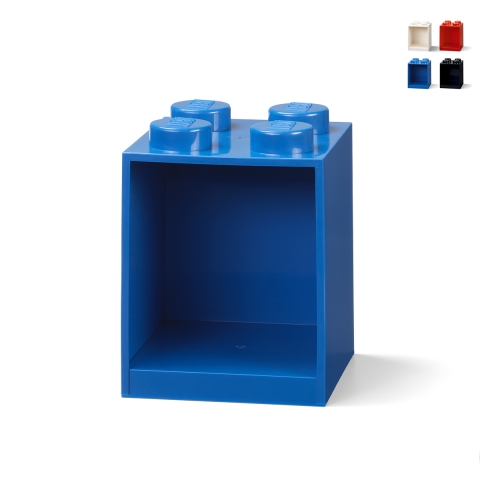Muurplank LEGO Brick Shelf met 4 knoppen Aanbieding