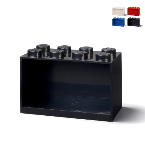 Stapelen baksteencontainer LEGO Brick Shelf 8 knopjes Aanbieding