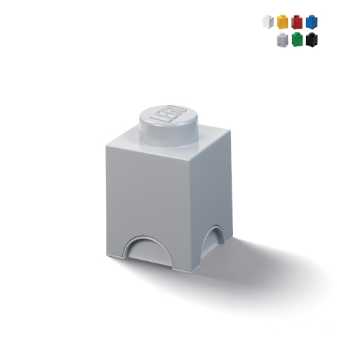 Stapelfiguurtje LEGO Brick vierkant met 1 noppen Aanbieding