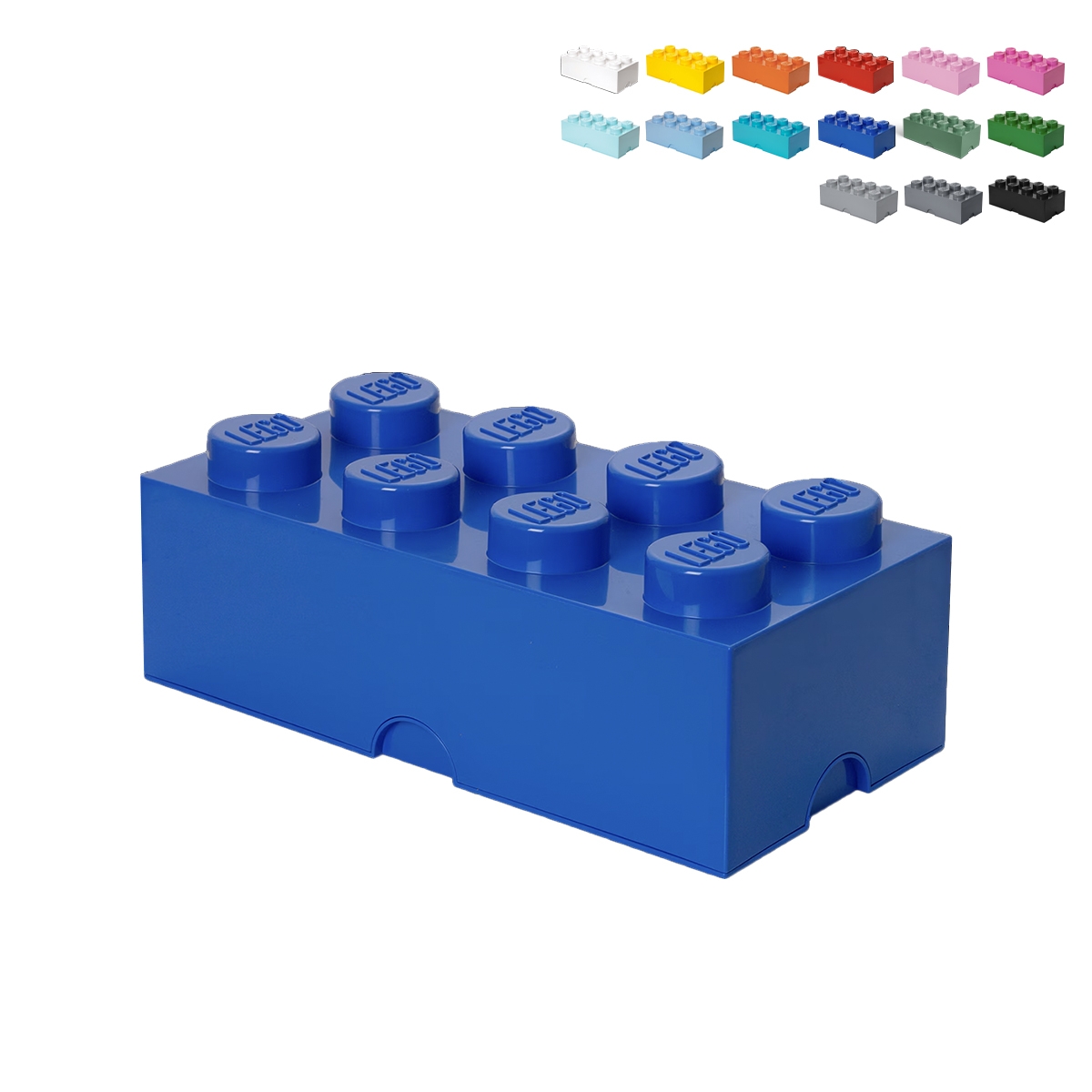 Stapelbaar opbergbakje met deksel LEGO Storage Brick 8 knoppen Aanbieding Stapelbaar opbergbakje met deksel LEGO Storage Brick 8 knoppen Aanbieding