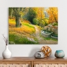 Canvas schilderij landschap Ristoro sul sentiero Adriano Galasso Verkoop