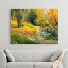 Canvas schilderij landschap Ristoro sul sentiero Adriano Galasso Korting