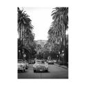 Fotoprint op canvas zwart-wit Boulevard in Hollywood Aanbod