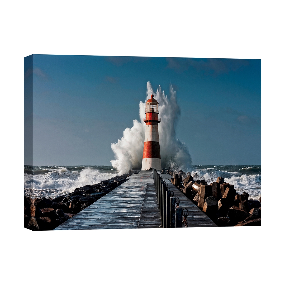 Foto op canvas Zeevuurtoren aan de Middellandse Zee Aanbieding Foto op canvas Zeevuurtoren aan de Middellandse Zee Aanbieding