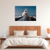 Foto op canvas Zeevuurtoren aan de Middellandse Zee Korting