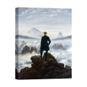 Viandante boven de zee van mist Caspar David Friedrich canvasafdruk Aanbieding