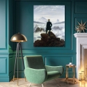 Viandante boven de zee van mist Caspar David Friedrich canvasafdruk Verkoop