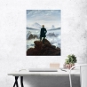 Viandante boven de zee van mist Caspar David Friedrich canvasafdruk Korting