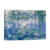 Impressionistische canvasdoekafdruk Waterlelies Claude Monet Aanbieding