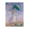 Schilderij op canvas - Vrouw met parasol Claude Monet Aanbod