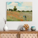 Impressionistisch canvas schilderij Veld met klaprozen van Claude Monet Verkoop