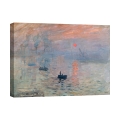 Canvas print Impression, soleil levant door Claude Monet Aanbieding