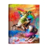 Moderne pop-art schilderij op canvas Napoleon 2.0 van Eric Chestier Aanbieding