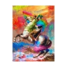 Moderne pop-art schilderij op canvas Napoleon 2.0 van Eric Chestier Aanbod