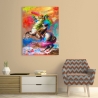 Moderne pop-art schilderij op canvas Napoleon 2.0 van Eric Chestier Verkoop