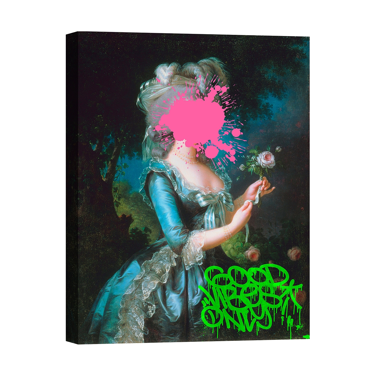 Pop street art Schilderij op doek Marie Antoinette van Eric Chestier Aanbieding