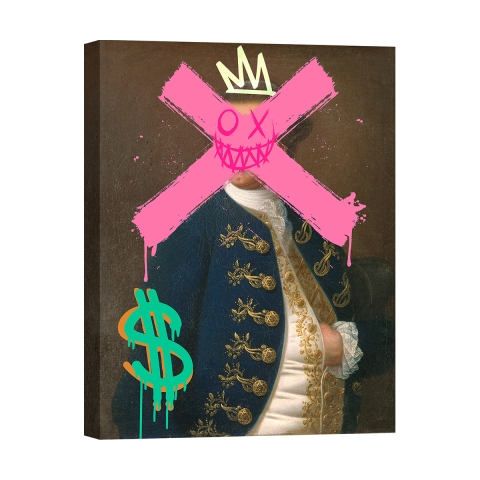 Moderne pop canvas schilderij The Duke van Eric Chestier Aanbieding
