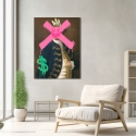 Moderne pop canvas schilderij The Duke van Eric Chestier Verkoop
