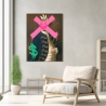 Moderne pop canvas schilderij The Duke van Eric Chestier Verkoop