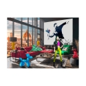 Modern popart schilderij op canvas Surrealofts Firenze Gerard Madau Aanbod