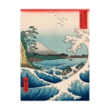 Japans canvas schilderij Sea at Satta, 1858 Hiroshige Aanbod