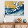 Canvas print De grote golf van Kanagawa Hokusai Verkoop