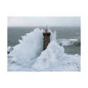 Canvasprint Faraglione Onder Storm Phare de Kéréon Jean Guichard Aanbod