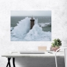 Canvasprint Faraglione Onder Storm Phare de Kéréon Jean Guichard Verkoop
