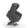 Relax fauteuil in stof met 2 motoren, wielen en sta-op functie Trilly Verkoop