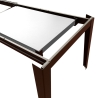 Moderne uitschuifbare eettafel 90x160-400 met marmerlook Harper Model