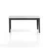 Moderne uitschuifbare eettafel 90x160-400 met marmerlook Harper Korting