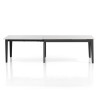Uitschuifbare moderne eettafel 90x160-400 marmerlook Harper Catalogus