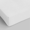 Hoeslaken voor eenpersoonsbed 90x200cm van wit katoen Toronto Aanbieding