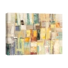 Modern kleurrijk abstract canvas schilderij Lente Kleuren Lucas Aanbieding