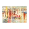 Moderne abstracte canvas schilderij Kleuren weerspiegeld Lucas Aanbod